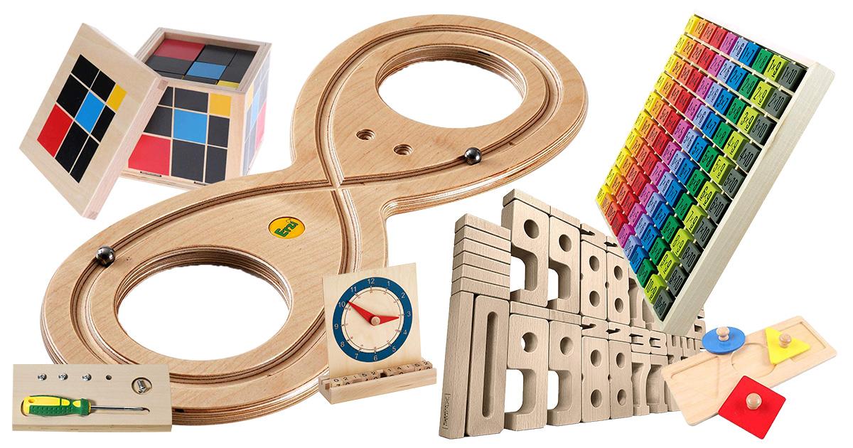 Montessori Mathematik Fraktion Board Zubehör Kinder Pädagogisches Spielzeug 
